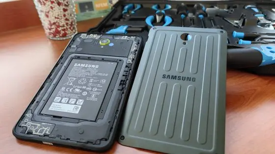 The Samsung Galaxy Tab Active5 robust tablet is tested.